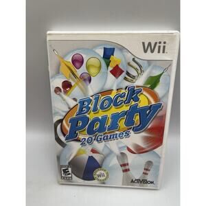 Block Party 20 Games Nintendo Wii TESTED